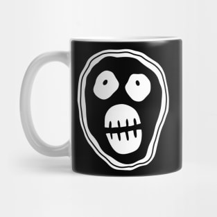 Mighty Boosh skull Mug